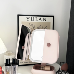 DOCO LAB makeup mirror with light led mirror desktop desktop luminous smart dressing mirror beauty mirror shell mirror photo review