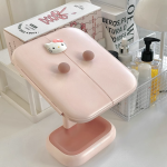 DOCO LAB makeup mirror with light led mirror desktop desktop luminous smart dressing mirror beauty mirror shell mirror photo review